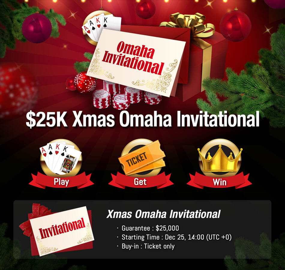 Merry Christmas Exclusive $25K Omaha Invitational Tournament.