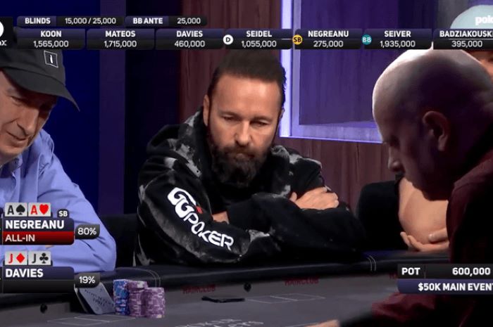 Daniel Negreanu poker masters
